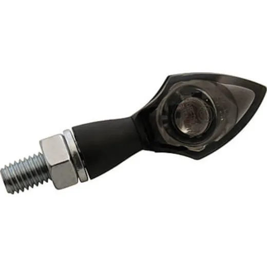 Blinkleuchte HIGHSIDER HIGHSIDER Ein-LED-Blinker PEN HEAD, getöntes Glas