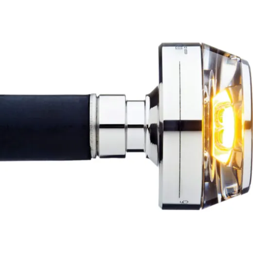 motogadget Handlebar end indicators mo.Blaze DISC, right, polished
