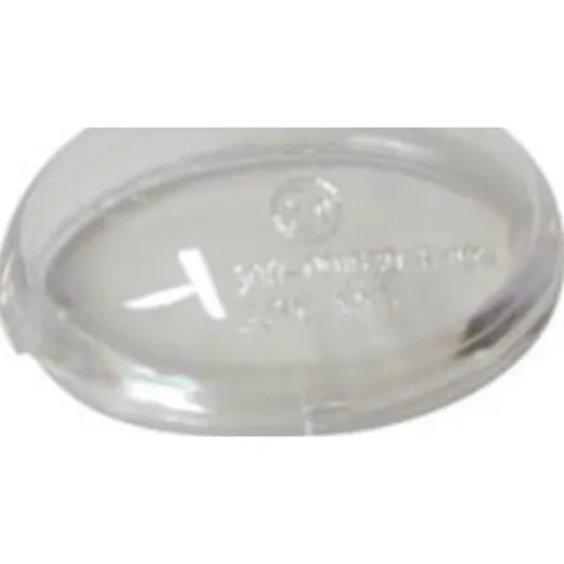 Blinkleuchte SHIN YO Blinkerglas, oval, klar, E-gepr. für 202-225