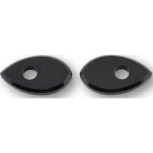 Blinklicht SHIN YO Alu Montageplatten INDY SPACER für HONDA, Set