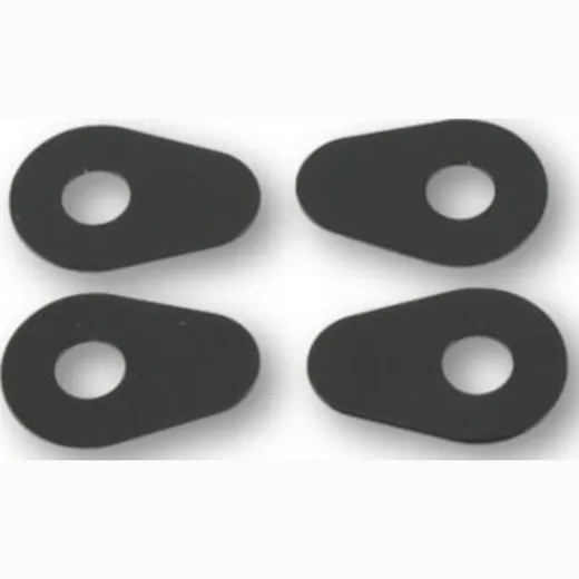 Blinklicht SHIN YO Alu Montageplatten INDY SPACER für div. für: YAMAHA, Set