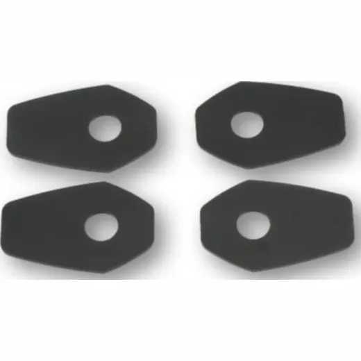 Blinklicht SHIN YO Montageplatten INDY SPACER für div. für: KAWASAKI, YAMAHA,SUZUKI, Set
