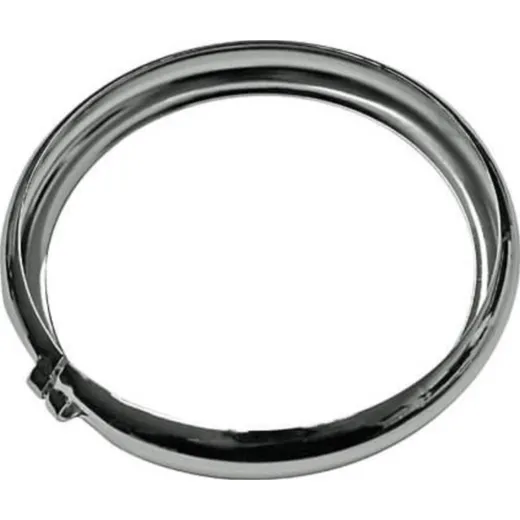 SHIN YO Chrome ring for 4-1/2 inch, Bates style headlight,