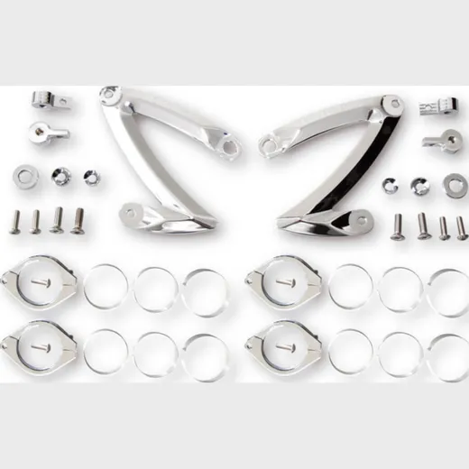 HIGHSIDER CNC Lamp Holder Set Z-STYLE, for 47-49-50-52-54 mm