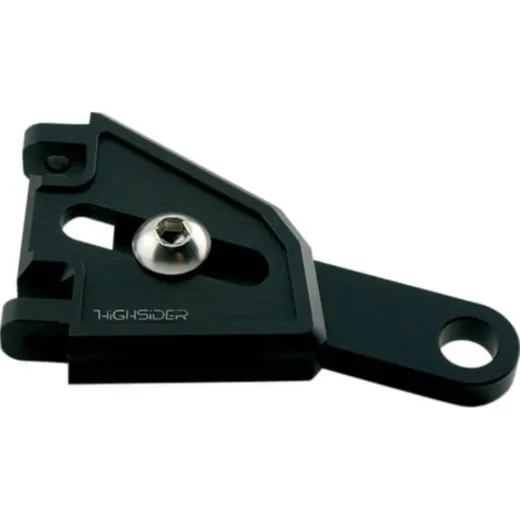 HIGHSIDER CNC aluminium lamp holder set EXTEND for í˜ 35-37 mm, adjustable length, black