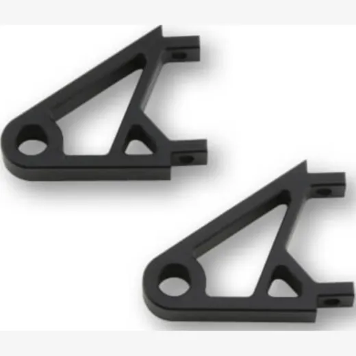 HIGHSIDER CNC Alu lamp holder XS, black anodized, pair