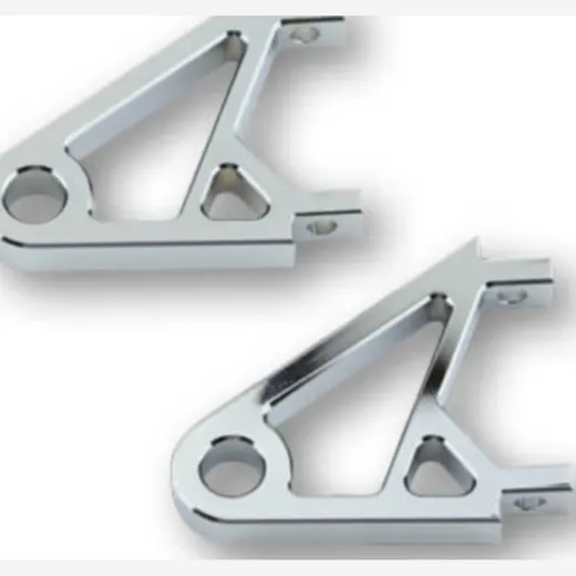 HIGHSIDER CNC Alu lamp holder XS, chromed, pair