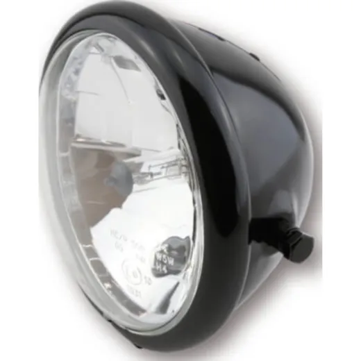 Lampe Licht SHIN YO BATES STYLE 5 3/4 Zoll Hauptscheinwerfer, schwarz glänzend