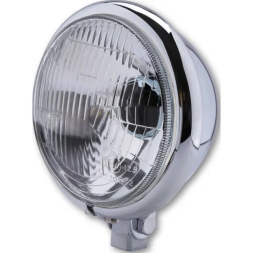 Lampe Licht SHIN YO 5 3/4 Zoll Scheinwerfer Bates Style, chrom