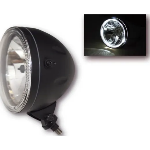 Lampe HIGHSIDER HIGHSIDER 5 3/4 Zoll Hauptscheinwerfer SKYLINE, LED Standlichtring 223-024