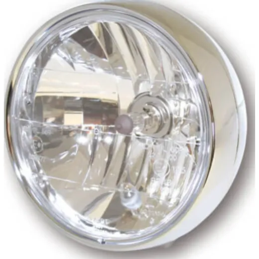 Lampe Licht SHIN YO Scheinwerfer 6 1/2 Zoll, verchromt