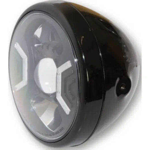 Lampe Licht HIGHSIDER 7 Zoll LED-Scheinwerfer RENO TYP 2