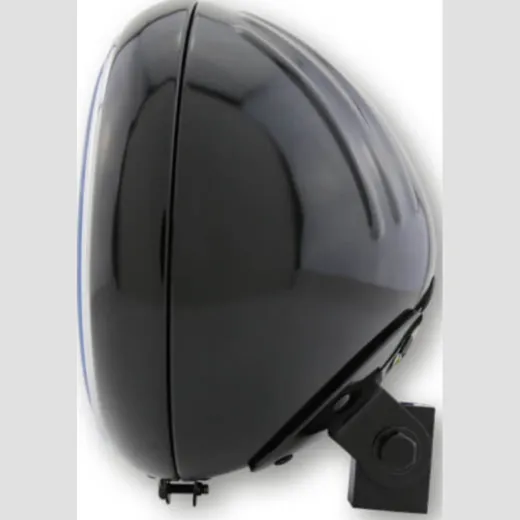 SHIN YO 7-inch YUMA 1 headlight, black glossy