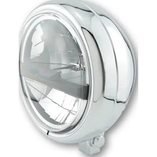 HIGHSIDER 5 3/4 Zoll LED-Scheinwerfer PECOS TYP 5, chrom