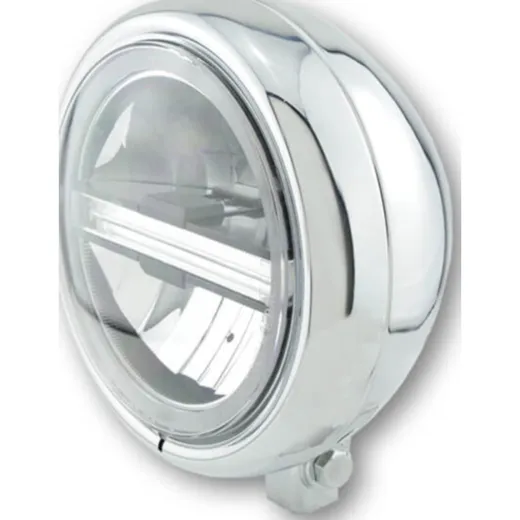 HIGHSIDER 5 3/4 inch LED spotlight PECOS TYP 6 with TFL, chrome