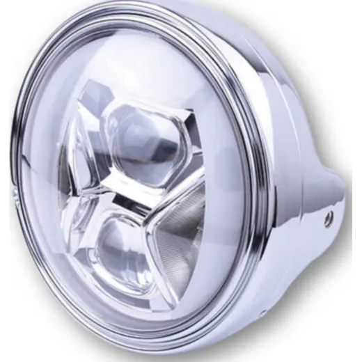 HIGHSIDER 7 inch LED headlight LTD TYP 8 with TFL, bend lighting 223-238