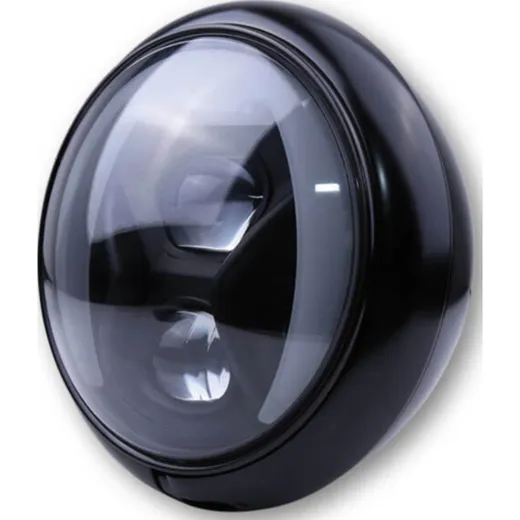 HIGHSIDER 7 Zoll LED Scheinwerfer HD-STYLE TYP 8 mit TFL, Kurvenlicht