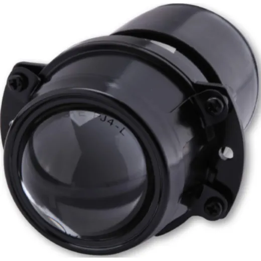 SHIN YO Ellipsoid headlight with rubber seal, dipped beam, H1, 12V/55 Watt