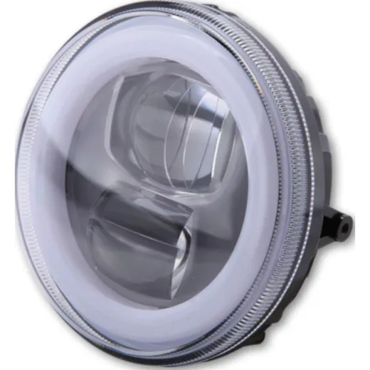 HIGHSIDER LED main headlight insert TYPE 9, round, 4 3/4 inch, with parking light ring