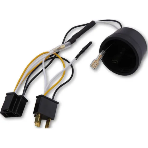 Lampe Licht SHIN YO Kabelbaum für 90mm H 7 + H 4 Scheinwerfer