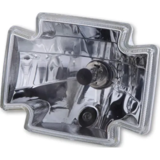 HIGHSIDER H4 Insert GOTHIC, clear glass, 12V 60/55W, with parking light, E tested.