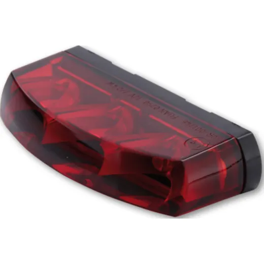 Rückleuchte Heckleuchte SHIN YO LED-Rücklicht CRYSTAL, rotes Glas