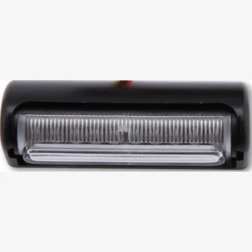 SHIN YO LED taillight MULTIFLEX, black, clear glass