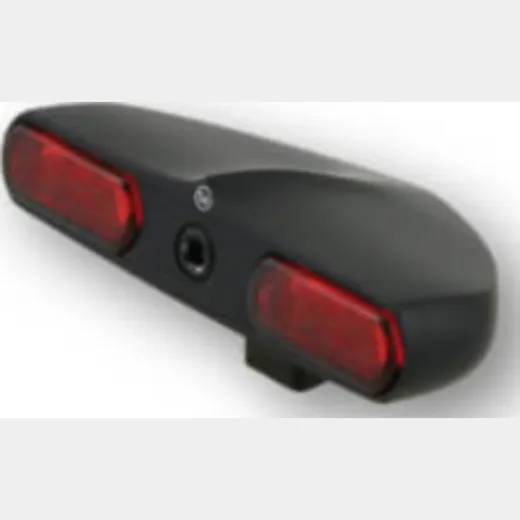 HIGHSIDER LED taillight FLIGHT, black, red glass