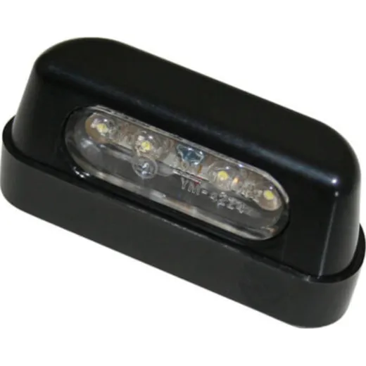 SHIN YO LED license plate light, ABS black