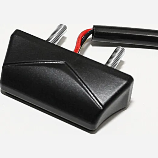 SHIN YO LED license plate light, black