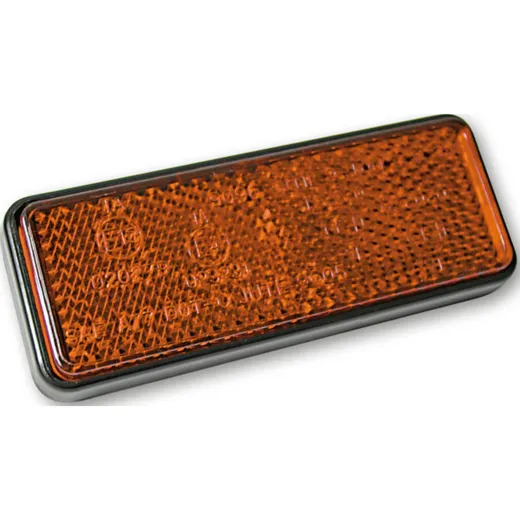 SHIN YO Reflector with threaded bolt, yellow