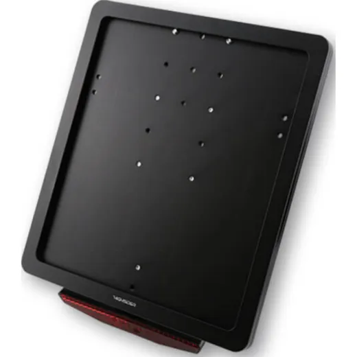 HIGHSIDER CNC license plate mounting plate, black anodized