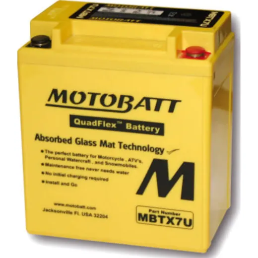 Akku MOTOBATT Batterie MBTX7U