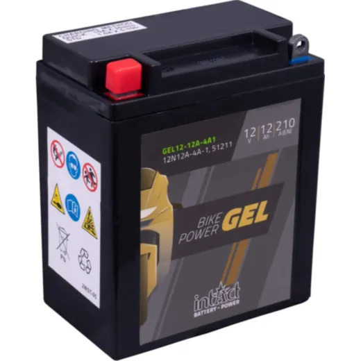 Akku INTACT Bike Power GEL Batterie 12N12A-4A-1