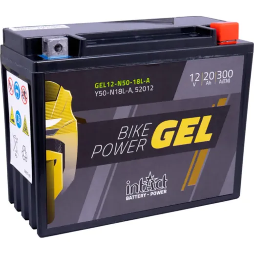 INTACT Bike Power GEL battery Y50-N18L-A