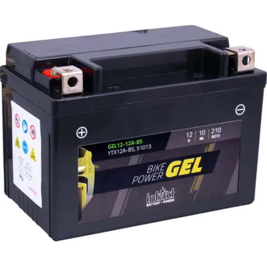 Akku INTACT Bike Power GEL Batterie YTX12A-BS