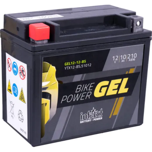 Akku INTACT Bike Power GEL Batterie YTX12-BS