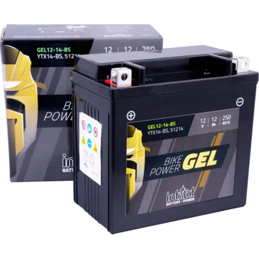 Akku INTACT Bike Power GEL Batterie YTX14-BS