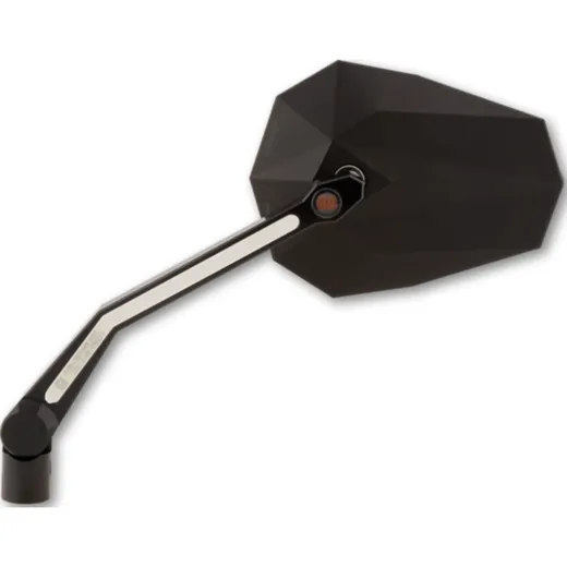 HIGHSIDER STEALTH-X4 mirror with LED turn signal & position light