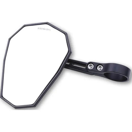 HIGHSIDER STEALTH-X5 handlebar end mirror, short