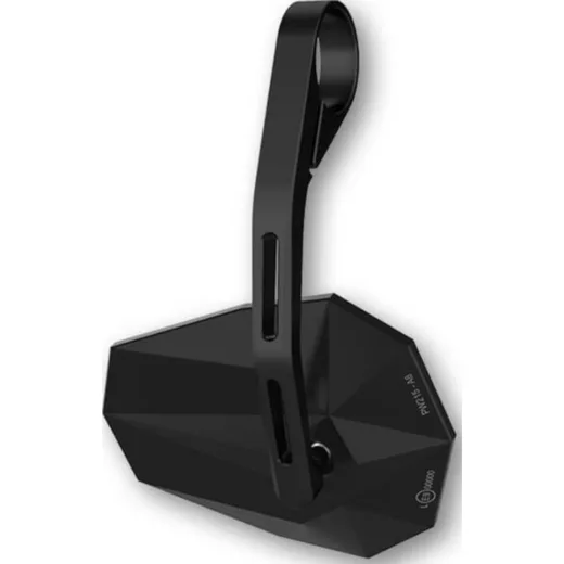 HIGHSIDER STEALTH-X6 Handlebar end mirror, long