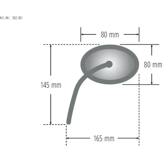 Mirror ENDURO, right