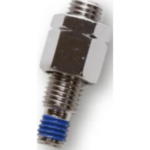 HIGHSIDER Mirror adapter M10 x 1.25 left thread to M8, chrome