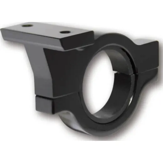 HIGHSIDER Aluminium handlebar clamp, black, for indicator 360-230