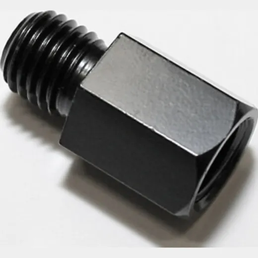 Mirror adapter hole M10 right on bolt M10 right black