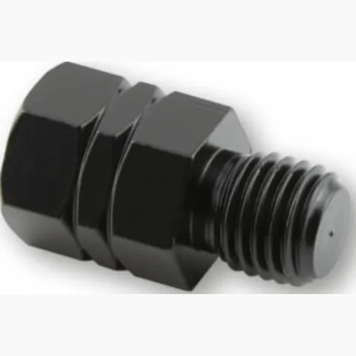 Mirror adapter hole M10 left on bolt M10 right black