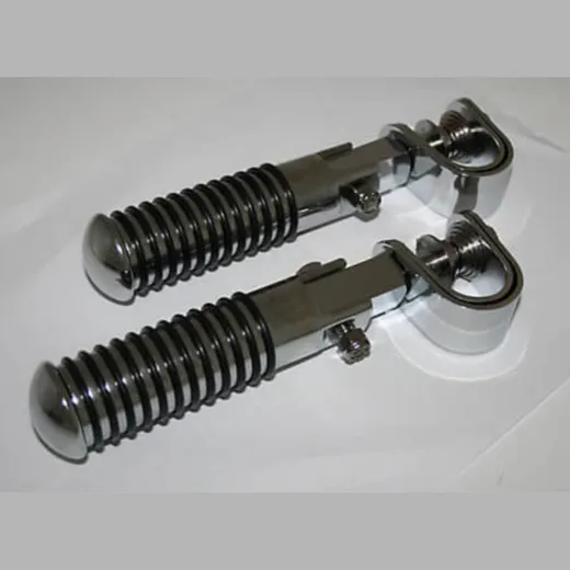 Chrome footrests