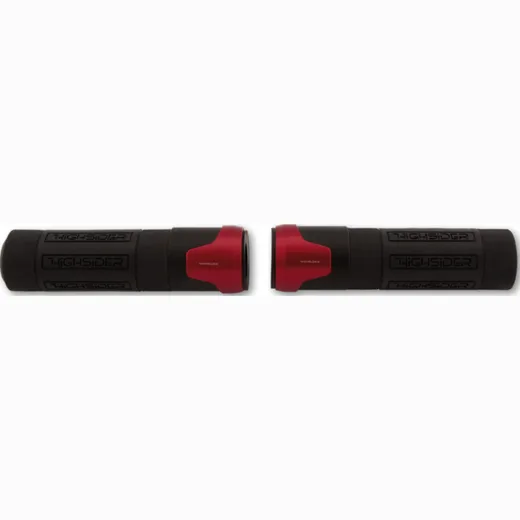 HIGHSIDER AKRON handlebar grip rubber, 7/8 inch (22.2 mm), 132 mm, red