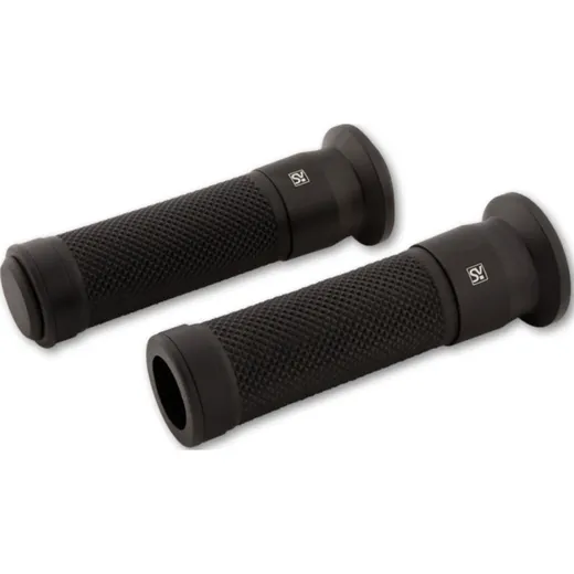 SHIN YO MARANO handlebar grip rubber, 7/8 inch (22,2 mm), 132 mm, black