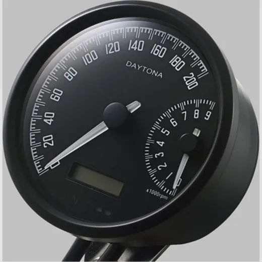 DAYTONA VELONA W, digital speedometer and rev counter